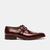 Zapato con Hebilla Picado Marron (102160)