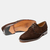 Zapato Derby Liso Gamuza Marron (104178) en internet