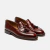 Mocasin con Pompon y Costura a Mano Marron (202057) - comprar online