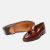 Mocasin con Pompon y Costura a Mano Marron (202057) en internet