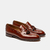 Mocasin Con Pompon y Costuras a Mano (203057) - comprar online