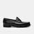 Mocasin suela de goma negro (301154)