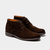 Botineta Acordonada Gamuza Marron (304110) - comprar online