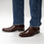 Bota Cosida con Doble Cierre Guinda (102112) - Mc Shoes