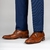 Zapato Derby Picado Marron (103376) - Mc Shoes