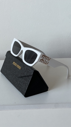 Lentes miu miu blancos - comprar online