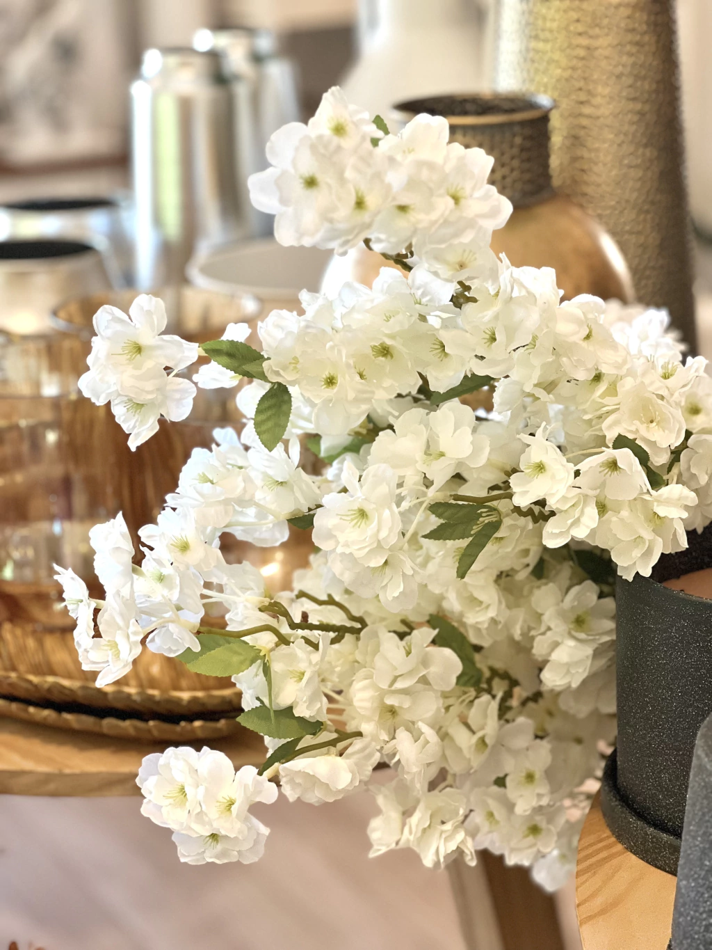 Ramo flores blancas
