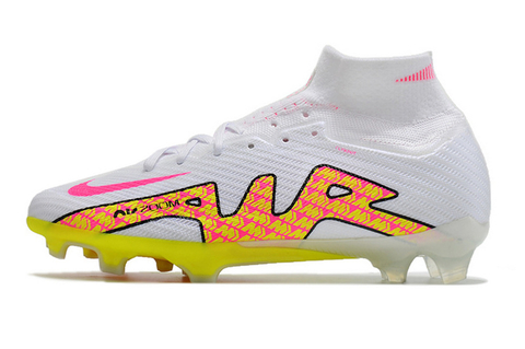 NIKE MERCURIAL SUPERFLY 9 INFATIL 34 AO 38 BRANCO AMARELO