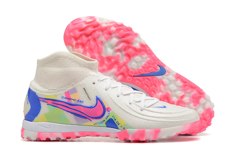 NIKE PHANTOM GX2 LUNA ELITE SOCIETY BRANCO ROSA