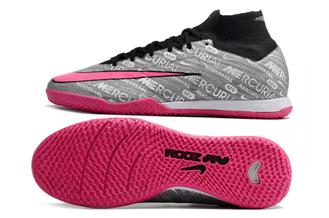 NIKE AIRZOOM MERCURIAL SUPERFLY 9 ELITE CINZA ROSA