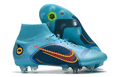 Nike Mercurial Superfly 8 Elite TRAVA MISTA AZUL