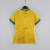 Camisa Seleção Brasileira Edição Especial Cristo Redentor Torcedor Nike Feminina - Amarela