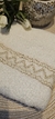 Toalla Cruda con Puntilla en Dorado - tienda online