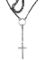 Collar tipo Rosario Metal Plata Vieja/801 en internet