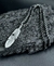 Imagen de Collar Metal Plata Vieja Espiga Pluma 52 cm/820