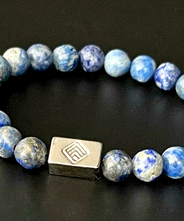 Pulsera De Piedra Lapislazuli 19 Cm/59 thumbnail 2