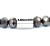 Pulsera de Cristal Facetado Tornasol Gris 19 cm/305 - Legado