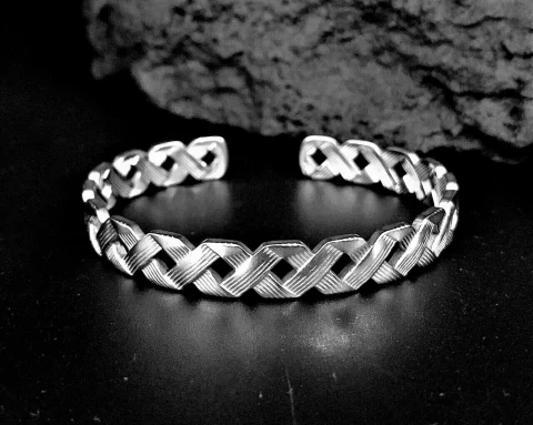 Pulsera Brazalete New York de Acero Quirúrgico /154