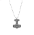 Imagen de Collar de Acero y dije Mjolnir Vikingo A/615