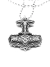 Collar de Acero y dije Mjolnir Vikingo A/615 - Legado