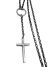 Collar tipo Rosario Metal Plata Vieja/801 - comprar online