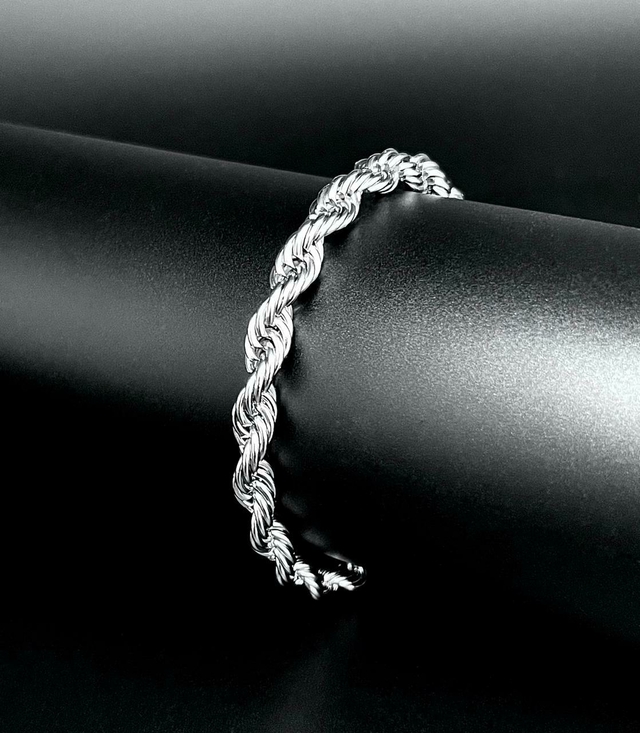 Pulsera De Acero Soga 6 Mm 20 Cm/132 thumbnail 2