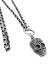 Collar Calavera Metal Plata Vieja/816 - tienda online