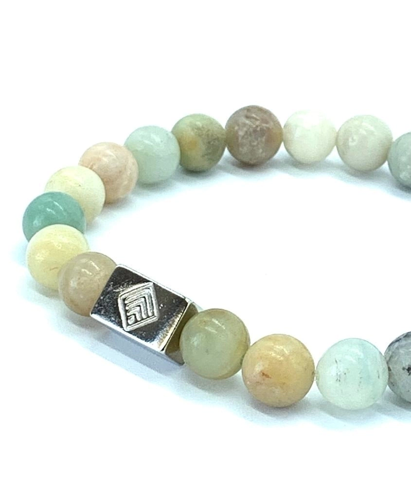 Pulsera De Piedra Amazonita 19 Cm/15 thumbnail 3