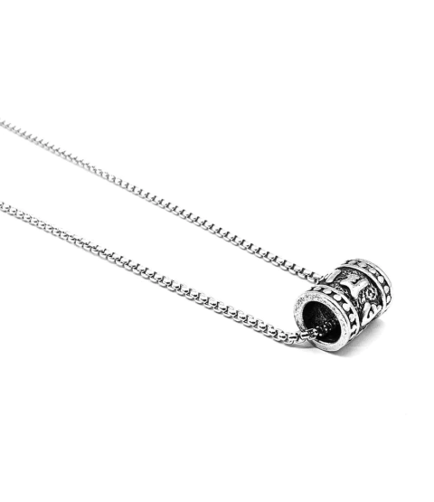 Collar Cilindro Grabado/542