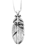 Collar Pluma Calavera B/545 en internet