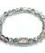 Pulsera de Cristal Facetado Tornasol Gris Multicolor/307 en internet