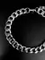 Pulsera de Acero Quirúrgico Groumet Plano 10 mm 20-22cm/111 - comprar online