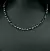 Collar de Cristal de Roca Gris Tornazol/555 - tienda online