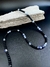 Collar de Piedra Onix y Sodalita Azul y Blanco 60cm/1713 en internet