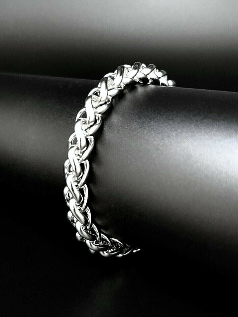 Pulsera de Acero Quirúrgico Espiga 7 mm 19cm /165