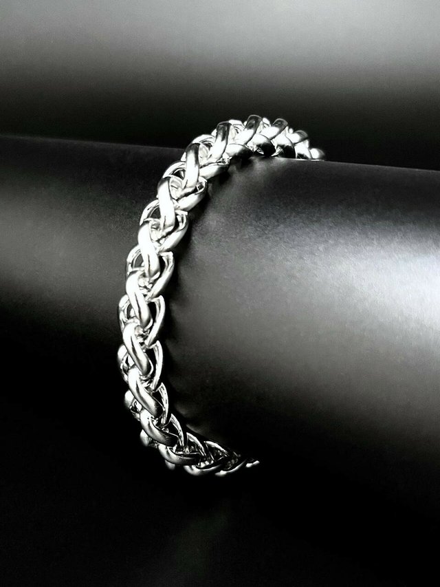Pulsera De Acero Quirúrgico Espiga 8 Mm 22Cm /161 thumbnail 2