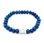 Pulsera de Cristal Facetado Tornasol Opaco Azul 19 cm/301 - Legado