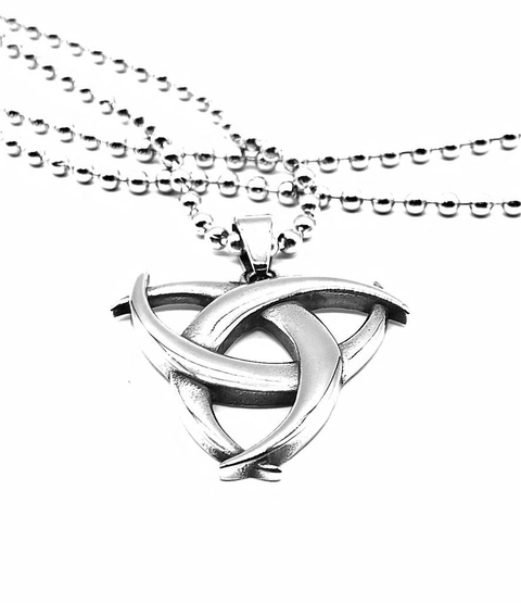 Collar de Acero y dije Nórdico B/621