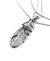 Collar Pluma Calavera B/545 - Legado