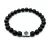 Pulsera de Piedra Onix brilloso 19 cm/20 - comprar online