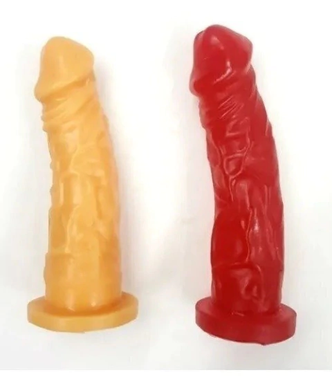 Dildo americano venoso macizo sin caja
