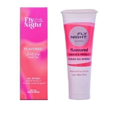 Gel intimo flovoured frutilla x70ml FLy Night