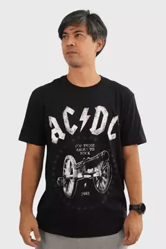 Camiseta AC/DC - For Those About To Rock - comprar online