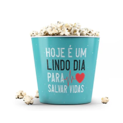 BALDE DE PIPOCA - LINDO DIA PARA SALVAR VIDAS
