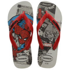 17014003 HAVAIANAS TOP MARVEL CLAS FC PRETO