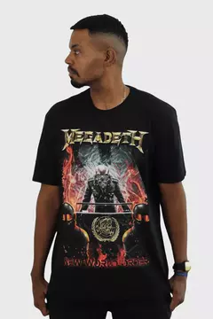 Camiseta Megadeth - New World Order - comprar online