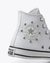 Imagem do CT26020002 CHUCK TALOR ALL STAR BRANCO/CINZA METAL/BRANCO