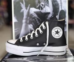 CT09820002 CHUCK TAYLOR ALL STAR LIFT PRETO/BRANCO/PRETO