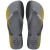 HAVAIANAS TREND FC PRETO/CINZA ACO (41033586328)