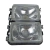 FAROL DUPLO H4-H1 LD LE F1000 F4000 - comprar online